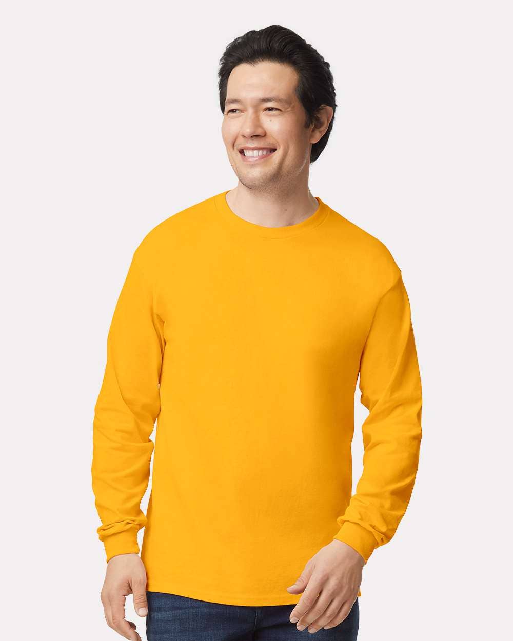Ultra Cotton Long Sleeve Shirt Classic Fit Heavyweight