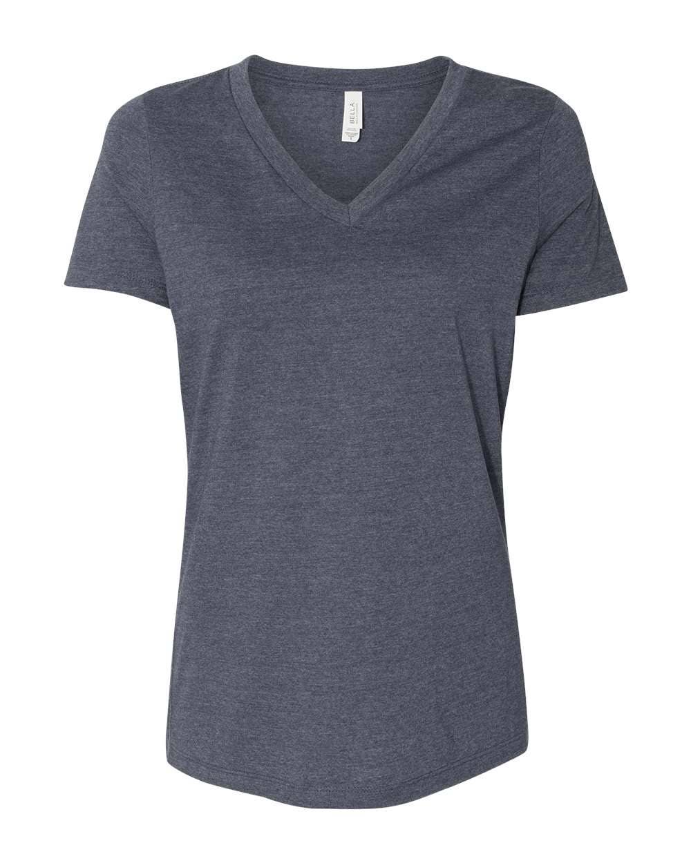 Bella+Canvas Women’s Heather CVC V-Neck Tee