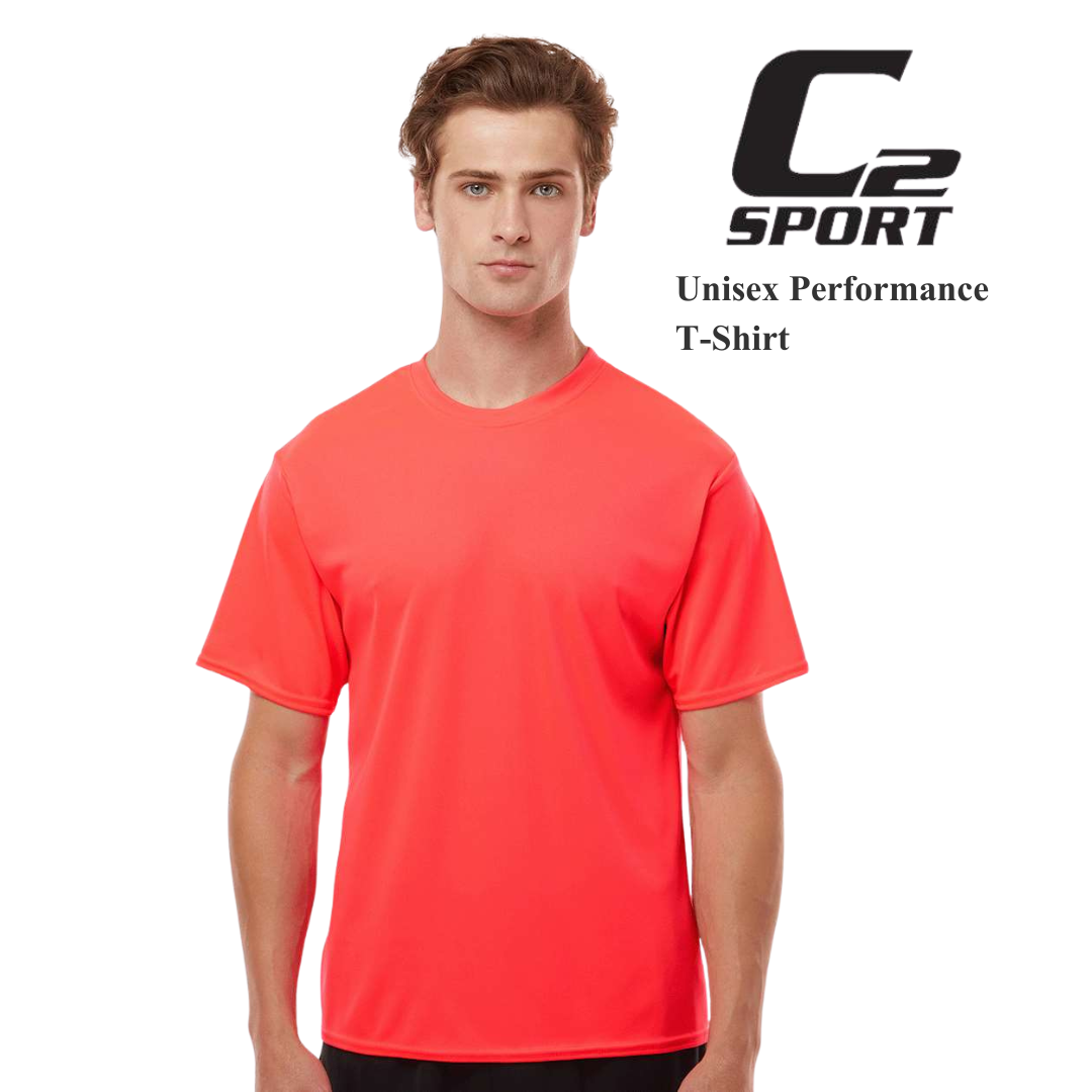Unisex C2 Sport Athletic Performance Team & Training T-Shirt