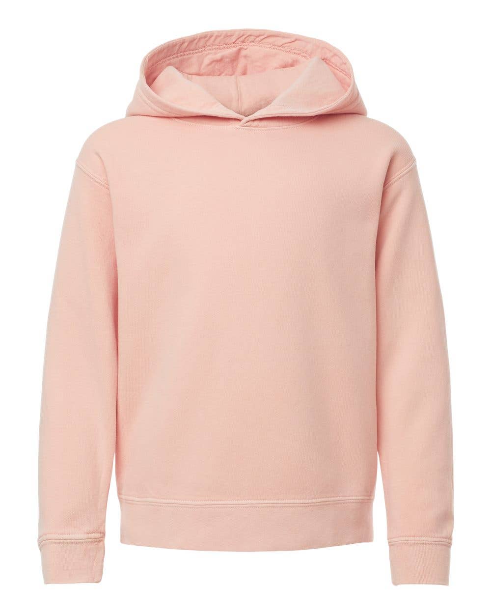 Kids Lightweight Fleece Hoodie Soft Ring-Spun Cotton Comfort