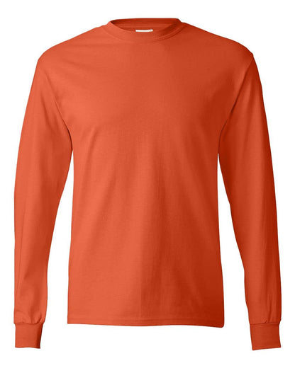 Hanes Long Sleeve Tee | 100% Cotton Classic Soft & Comfort