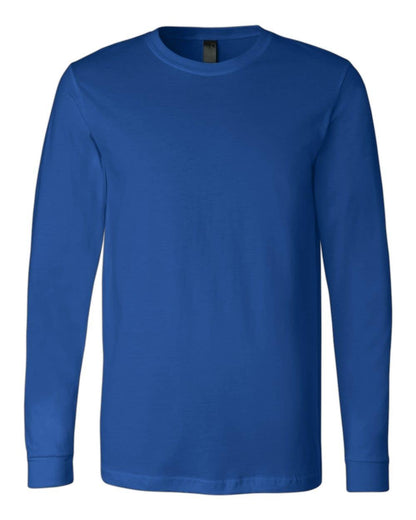 Unisex Soft Cotton Long Sleeve Tee | Bella + Canvas