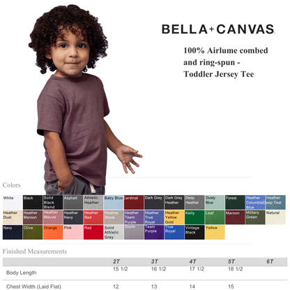Bella + Canvas Kids Tee – Premium Airlume Cotton