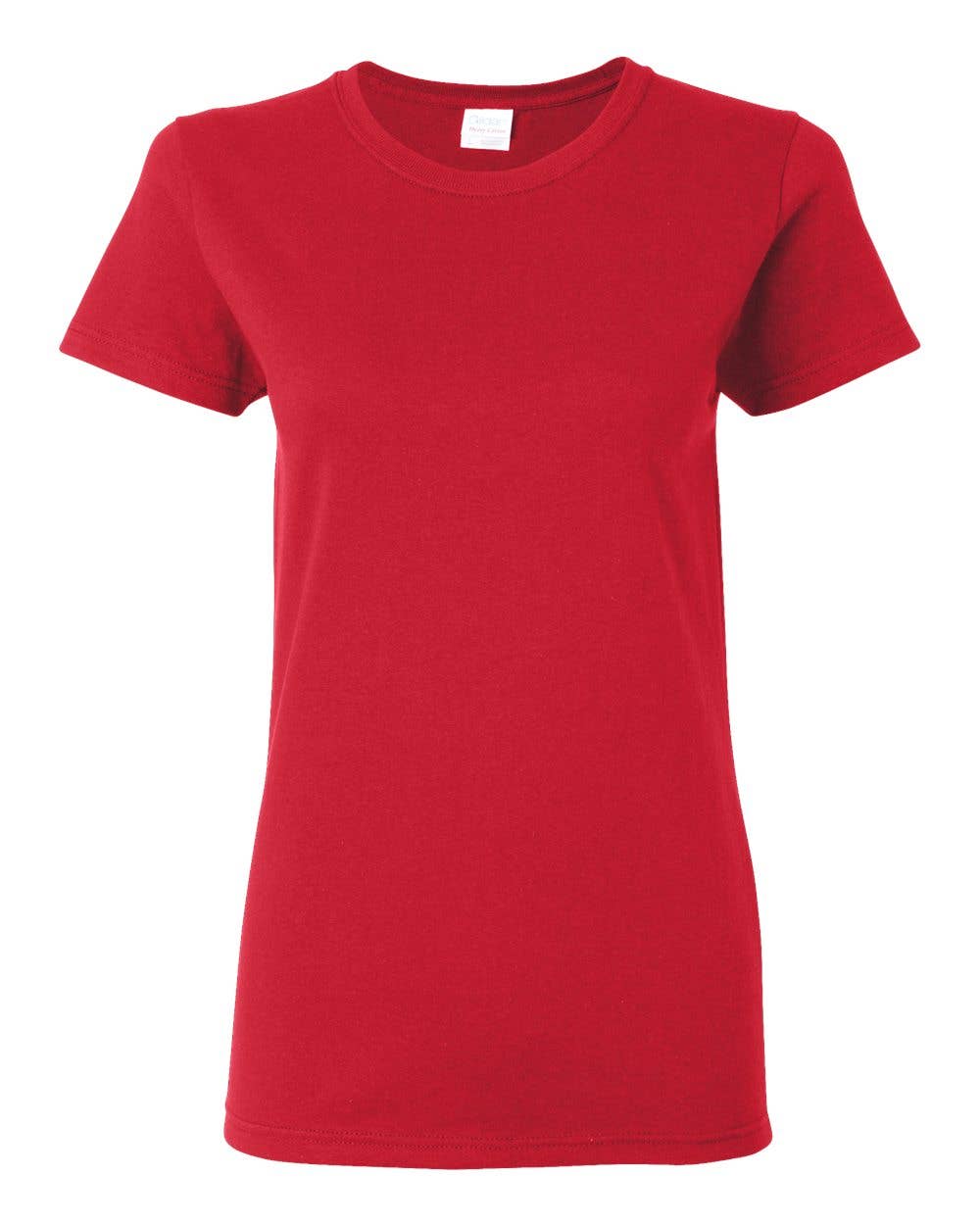 Women’s Heavy Cotton Tee | Gildan 5000L Soft Feel