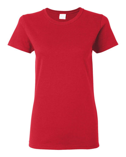 Women’s Heavy Cotton Tee | Gildan 5000L Soft Feel