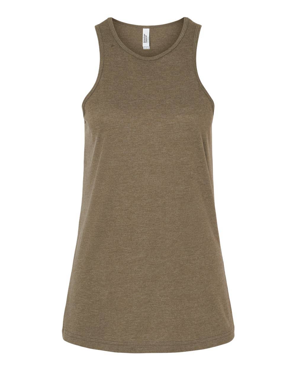 American Apparel Women’s CVC Tank | Shaped Fit Soft Cotton