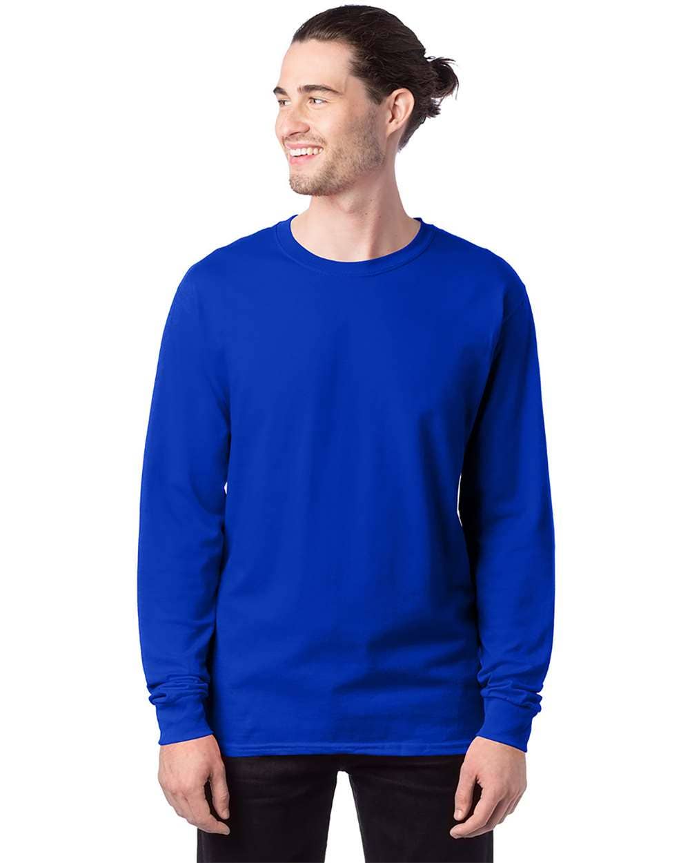 Long Sleeve Top | 100% Cotton Essential Comfort Tee