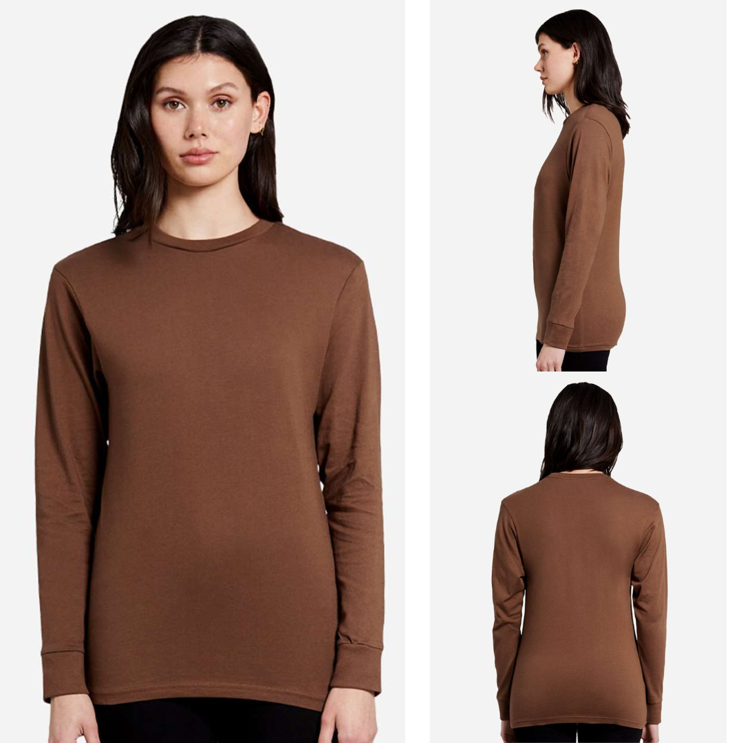 Lane Seven - Heavyweight Long Sleeve Cotton T-Shirt