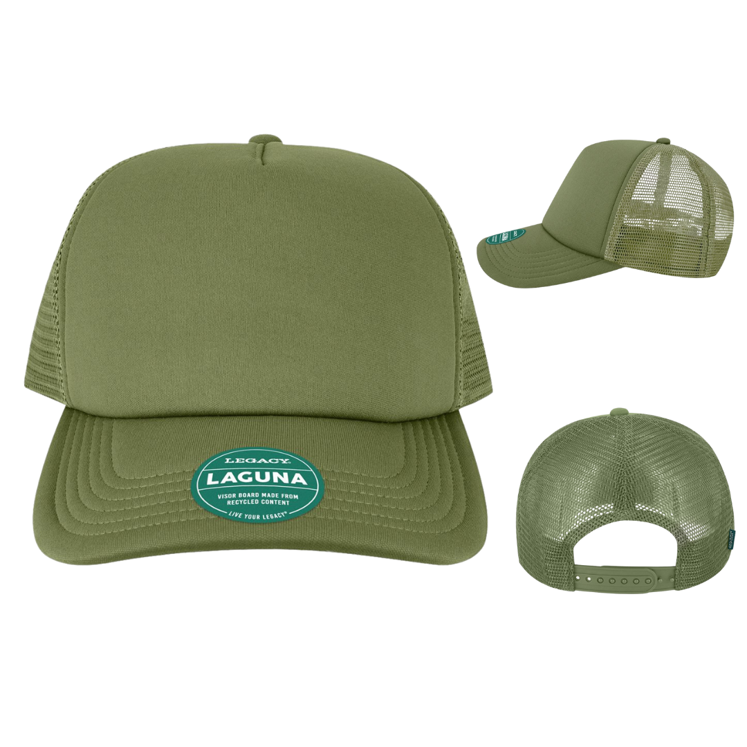 LEGACY Unisex Trucker Snapback Cap – Mesh Back Everyday Hat