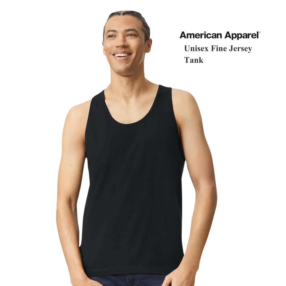 Unisex Fine Jersey Tank | Lightweight Cotton For Everyday