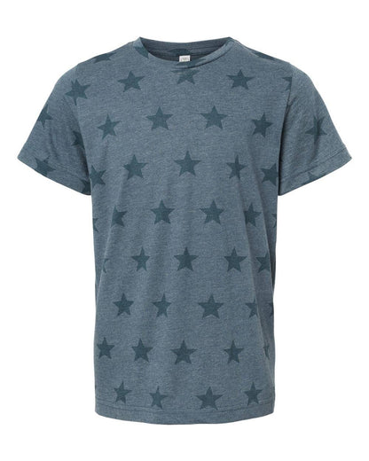 Youth Casual Star Tee | Soft Feel & All-Day Comfort