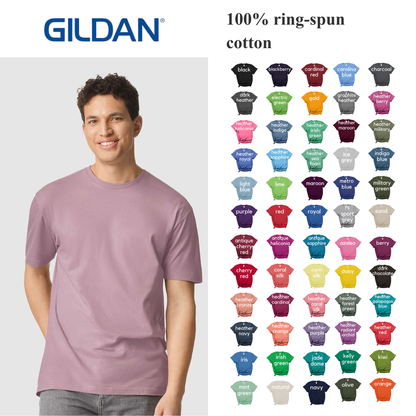 Gildan 64000 Softstyle Tee – Unisex Lightweight Comfort