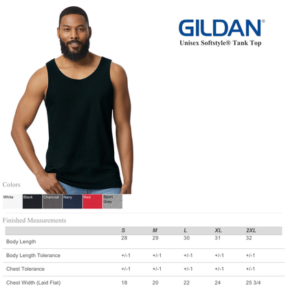 Unisex Softstyle Tank Top – Lightweight Cotton Summer Top