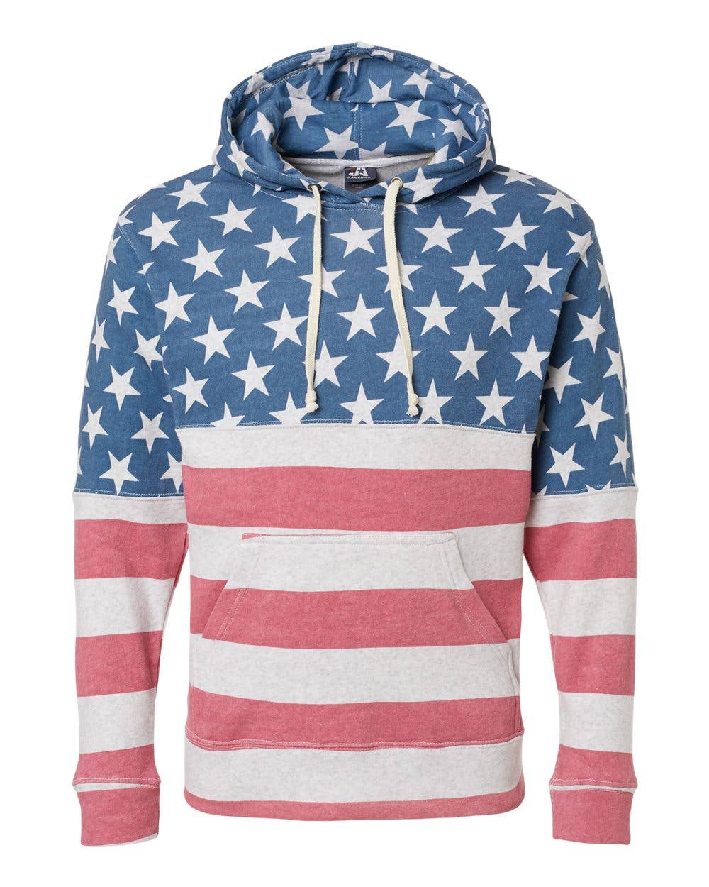 Men’s J. America Relaxed Fit Soft Triblend Fleece Hoodie