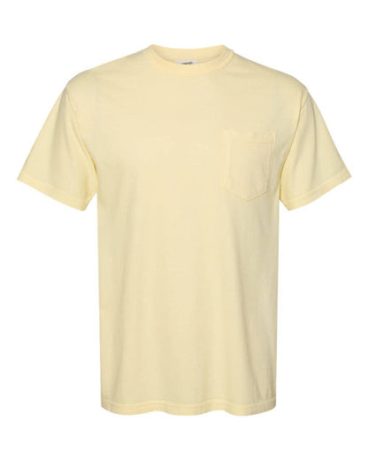 Comfort Colors Heavyweight Pocket 100% ring-spun cotton Tee
