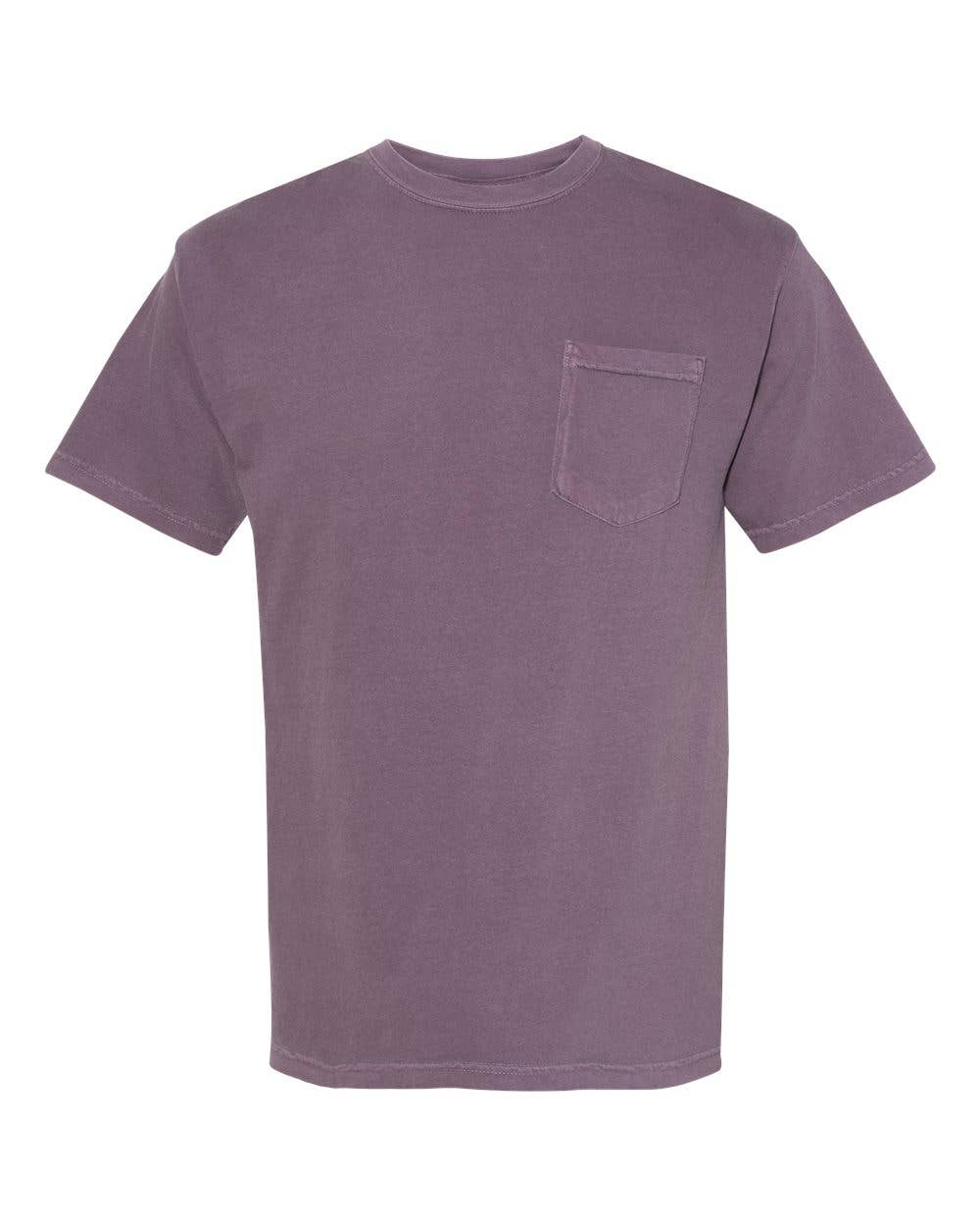Comfort Colors Heavyweight Pocket 100% ring-spun cotton Tee