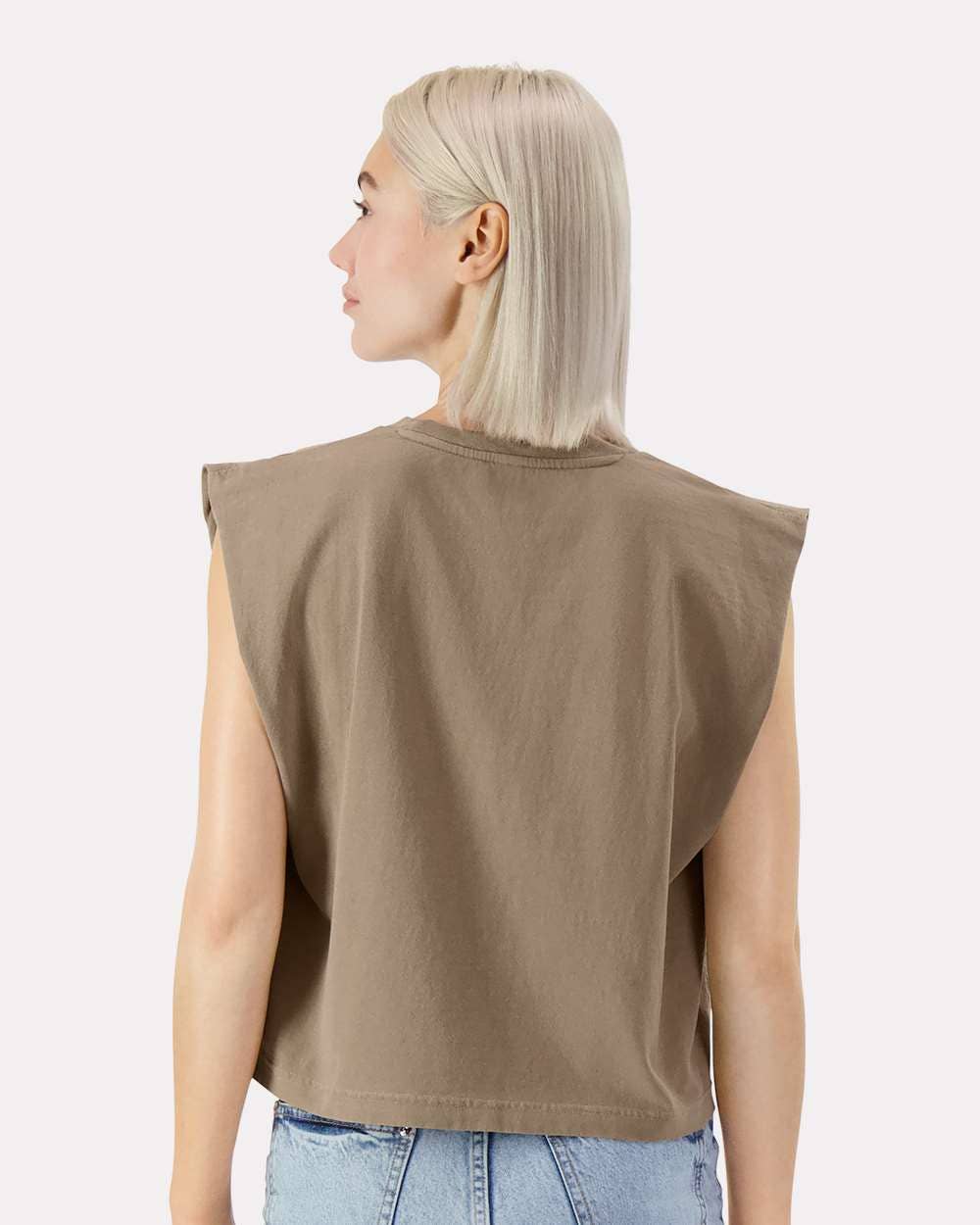 American Apparel | Women’s Heavyweight Muscle Tee | Boxy Fit