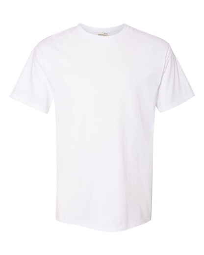 Hanes Comfort Wash Men’s Tee 100% Cotton | Dyed Vintage Feel