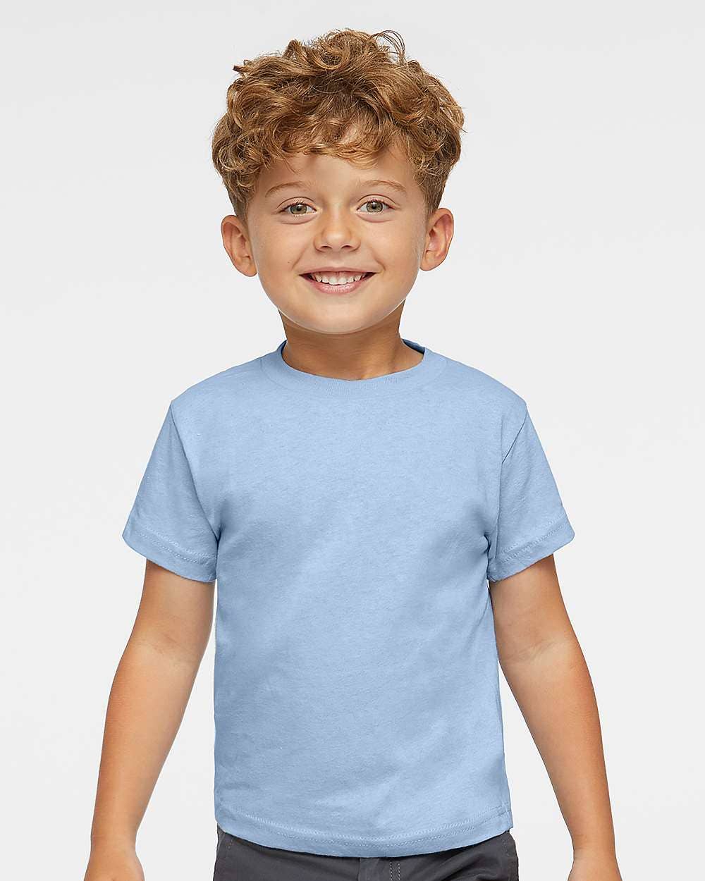 Rabbit Skins Toddler Cotton Jersey Tee (2T–4T) – Classic Fit