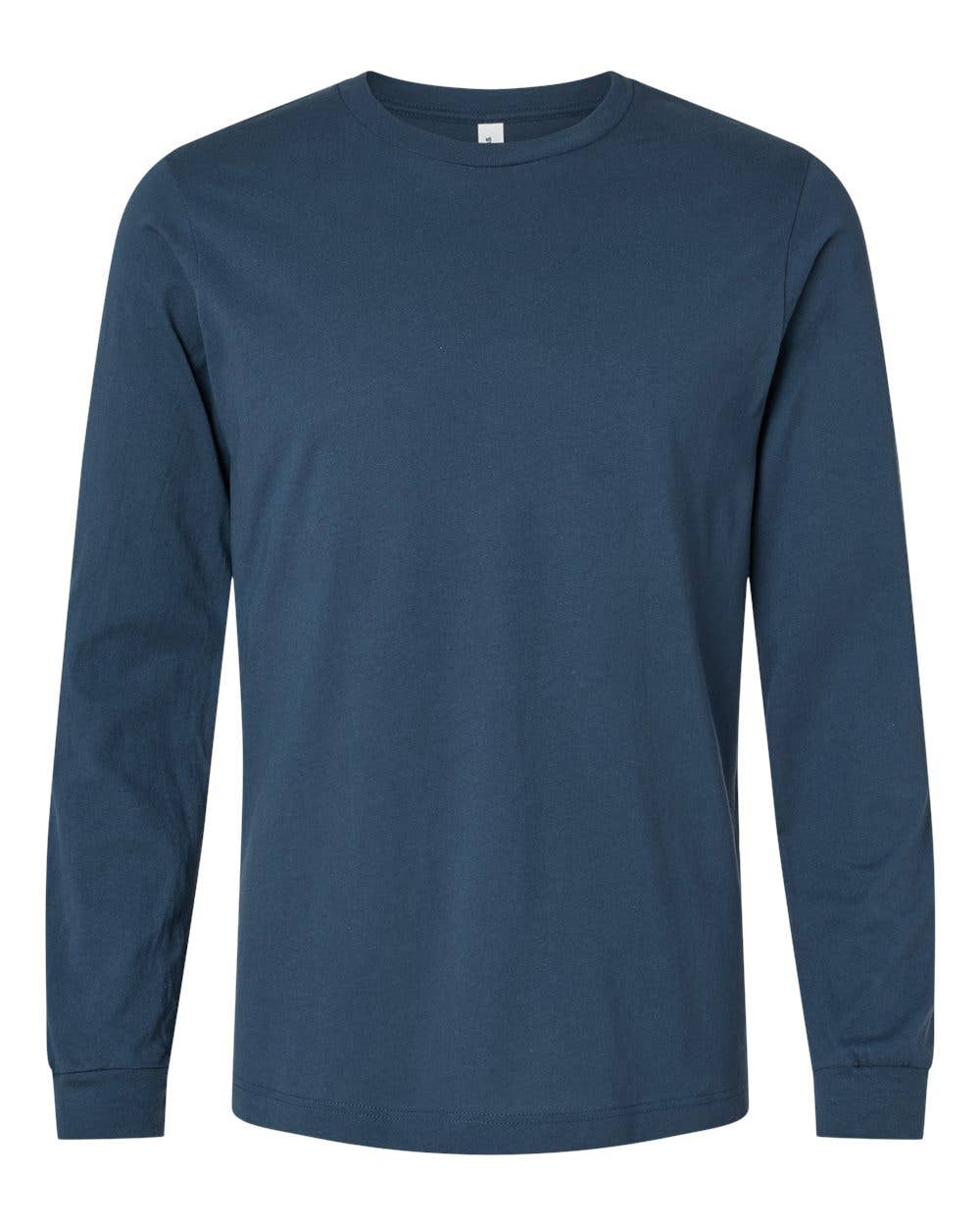 Unisex Soft Cotton Long Sleeve Tee | Bella + Canvas