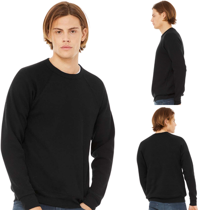 Bella+Canvas 3901 Unisex Sponge Fleece Crewneck