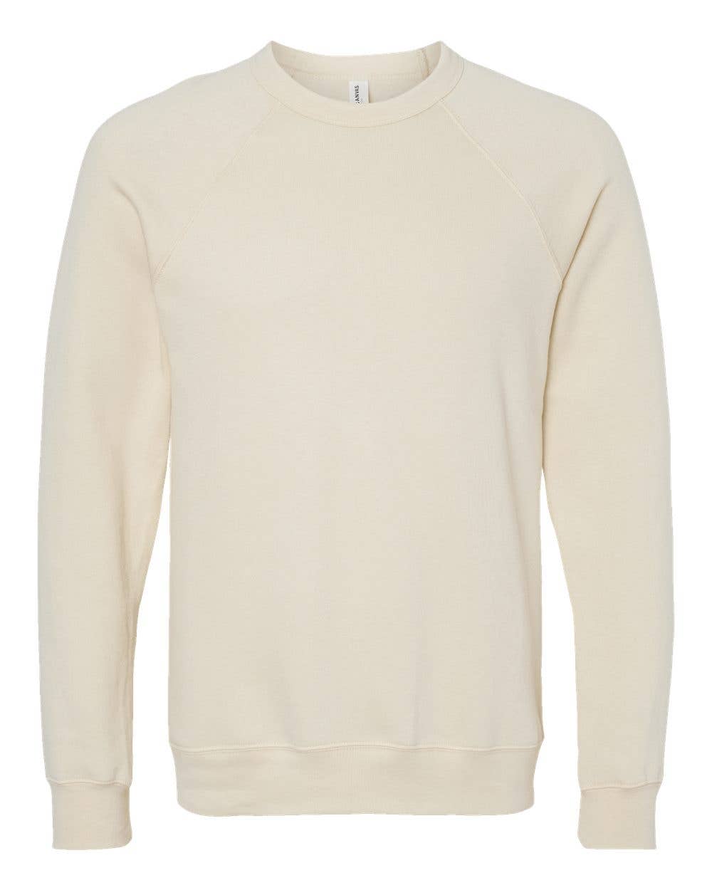 Bella+Canvas 3901 Unisex Sponge Fleece Crewneck