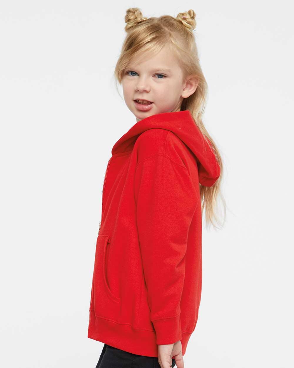Kids Full-Zip Fleece Hoodie – Soft Cozy Everyday Sweatshirt