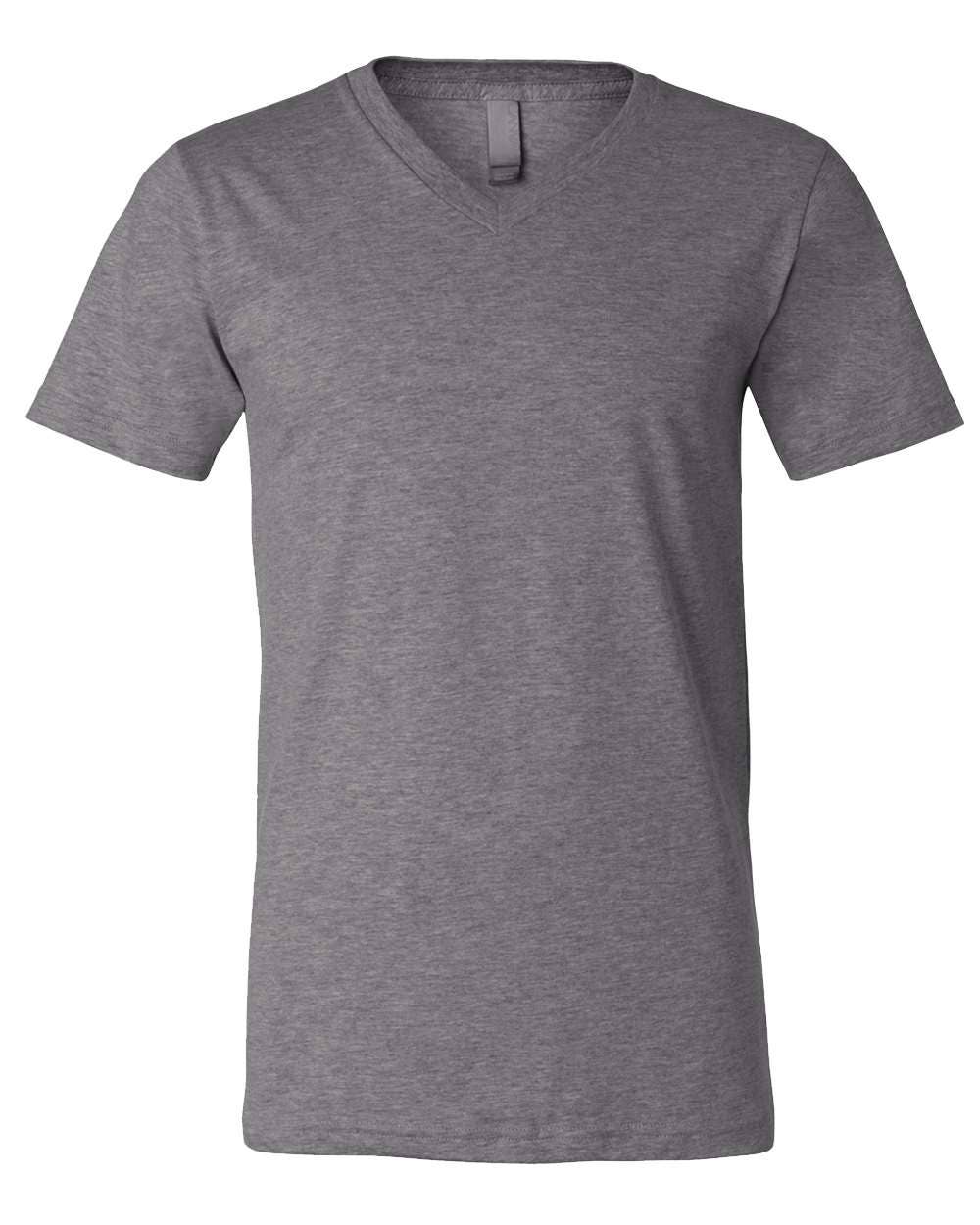 Bella Canvas Unisex V-Neck Heather T-Shirt