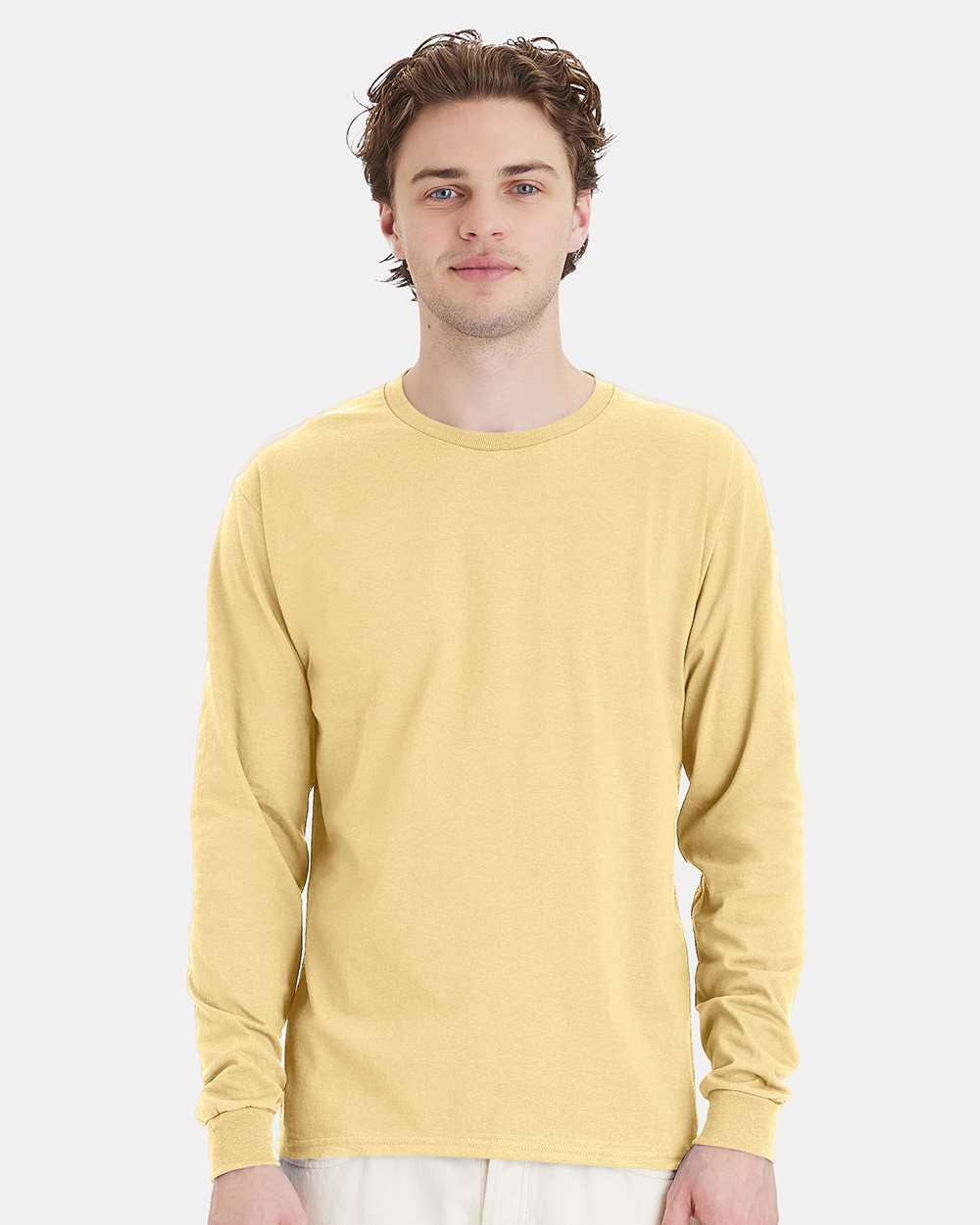 Long Sleeve Top | 100% Cotton Essential Comfort Tee
