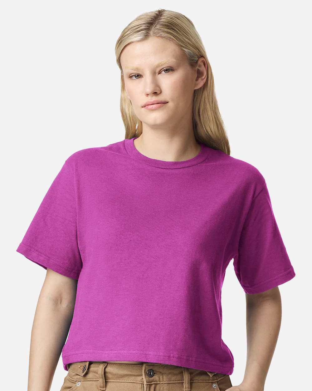 Women’s Boxy Cotton Tee | Everyday Relaxed Style