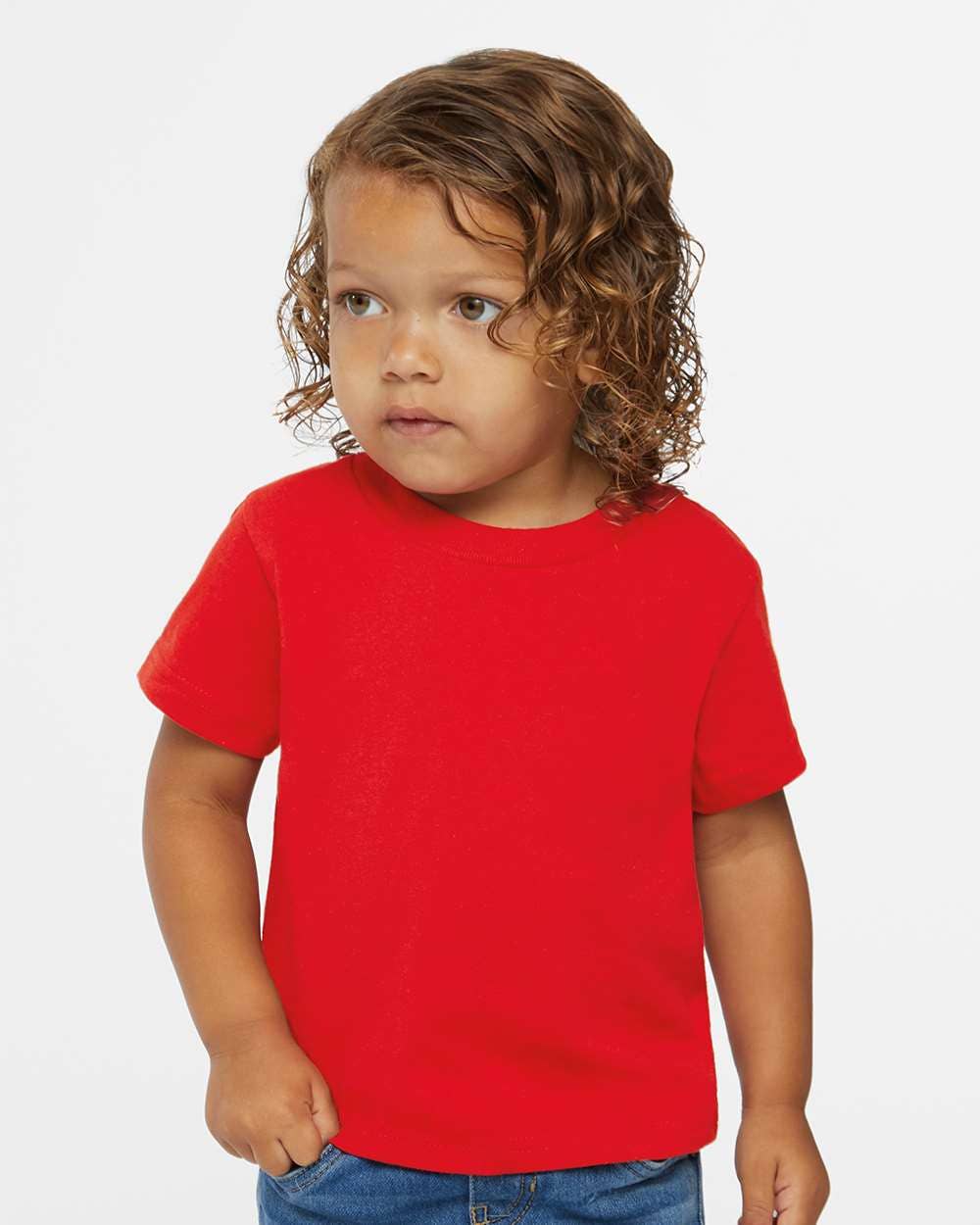 Rabbit Skins Kids Short Sleeve Cotton Jersey T-Shirt