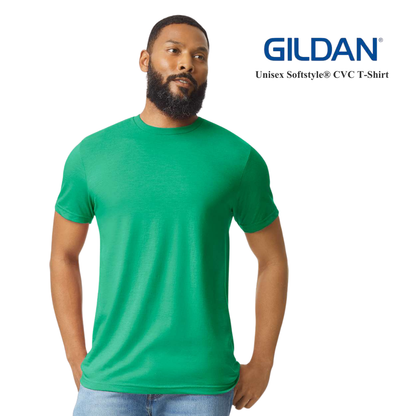 Unisex Softstyle CVC T-Shirt | Lightweight Cotton Blend Tee