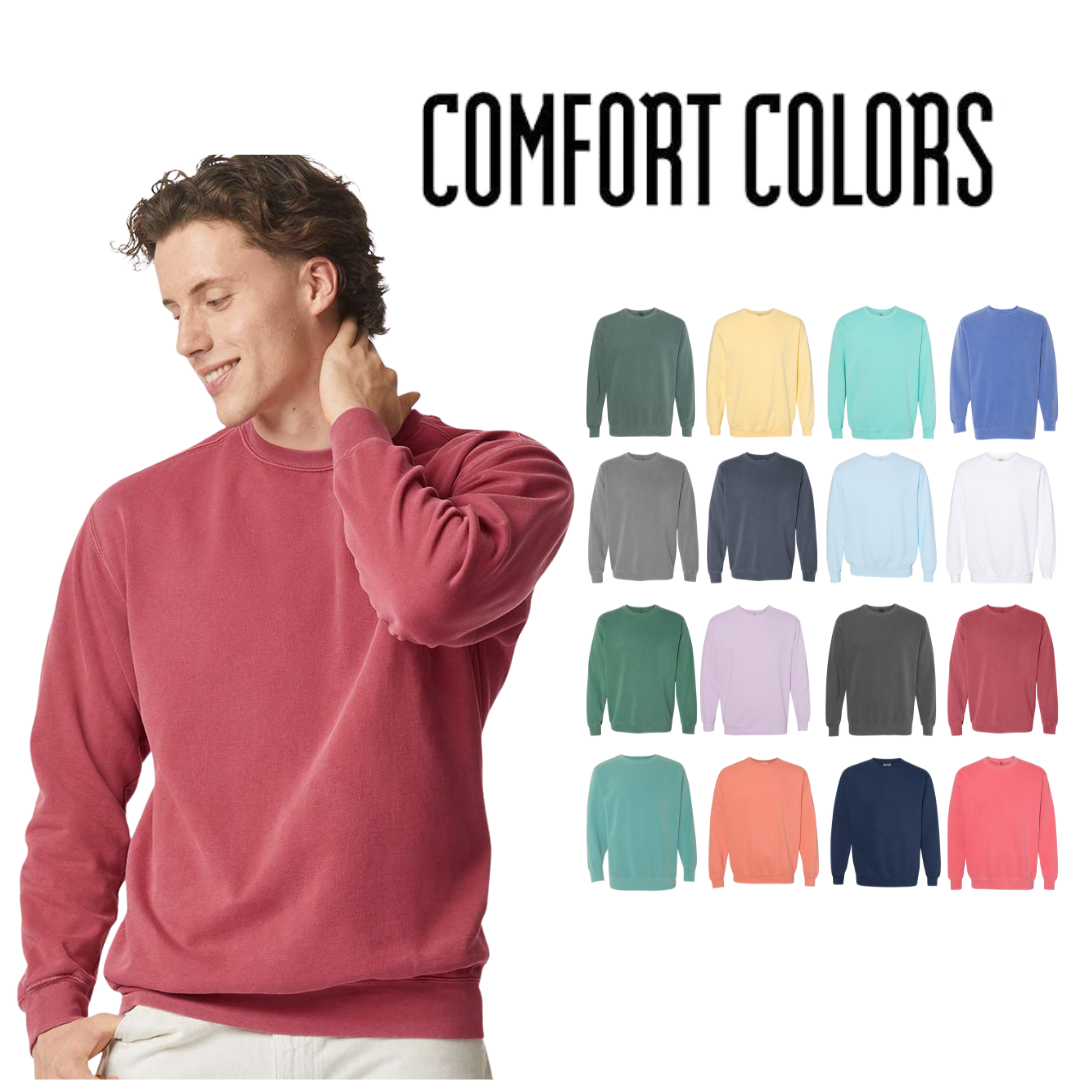 Blank Sweatshirt Comfort Colors Ring-Spun Cotton