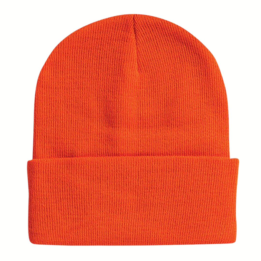 Premium 12” Cuffed Knit Beanie – Warm, Soft & Unisex Winter