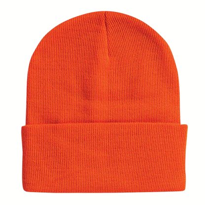 Premium 12” Cuffed Knit Beanie – Warm, Soft & Unisex Winter