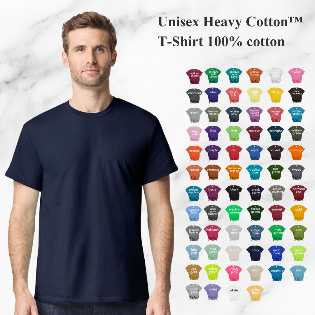 Premium Cotton Crewneck Tee – Classic Fit Everyday Wear