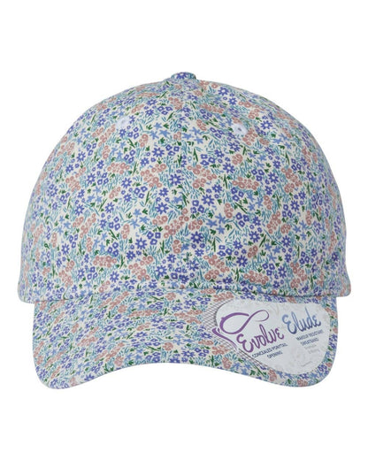 Women’s Vintage-Style Washed Print Baseball Cap | Adjustable