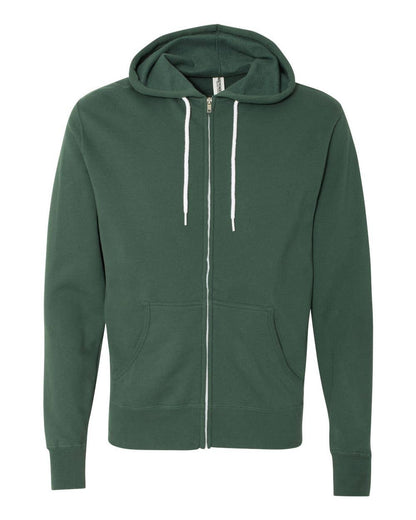 Unisex Lightweight Full-Zip Hoodie – Slim Fit Sweatshirt