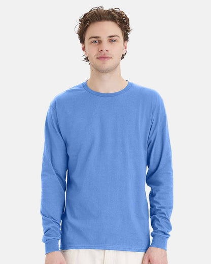 Long Sleeve Top | 100% Cotton Essential Comfort Tee