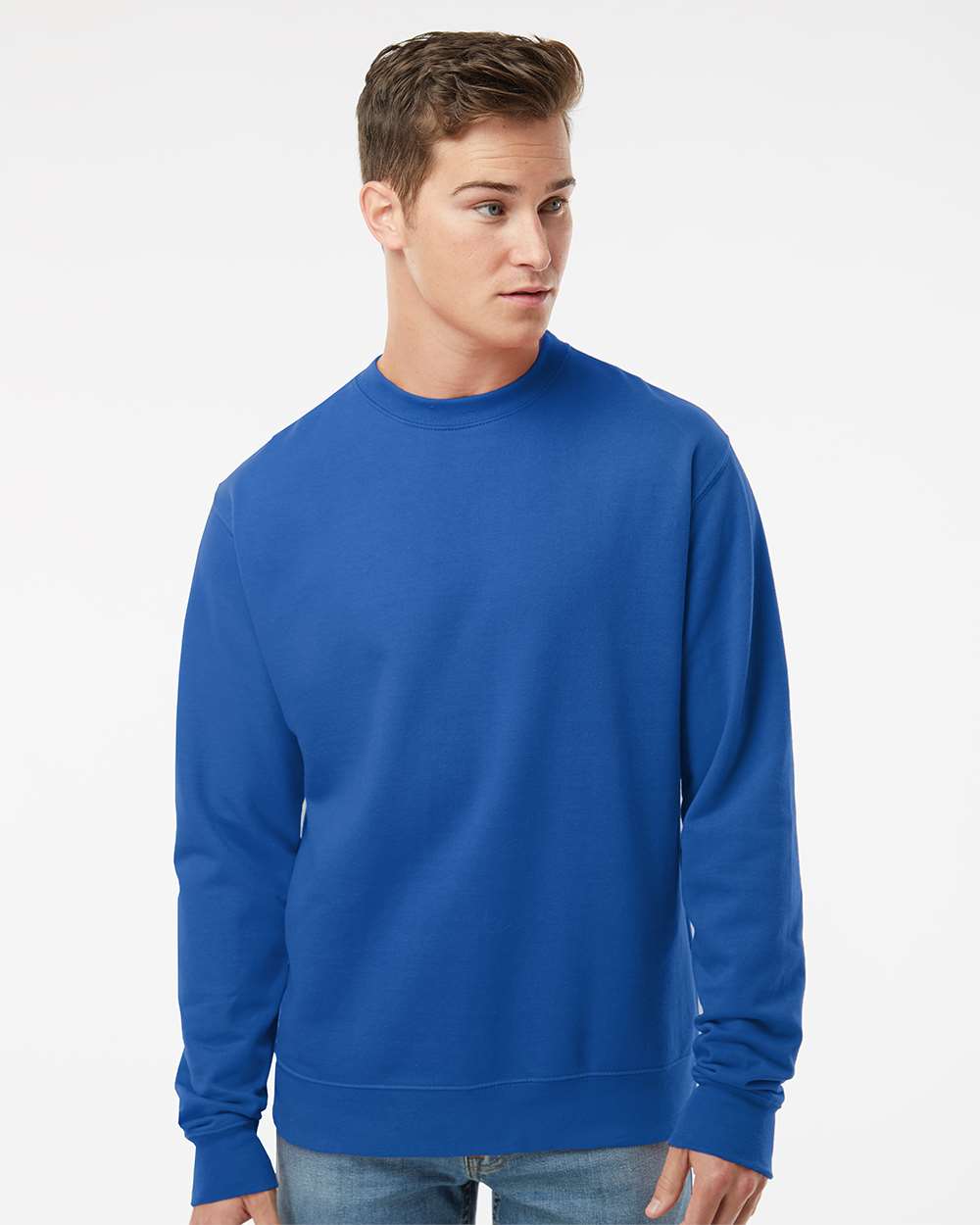 Independent Trading Co Unisex Midweight Crewneck Sweatshirt