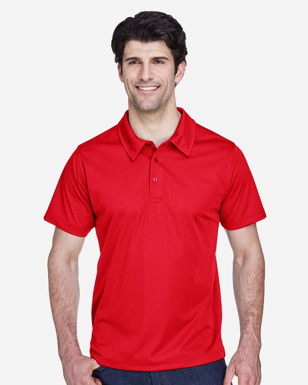 Men's Moisture Wicking Polo for Work Uniforms & Staff Teams