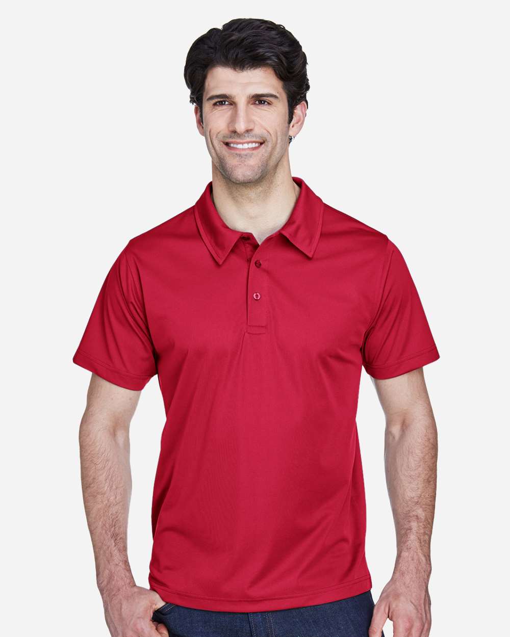 Men's Moisture Wicking Polo for Work Uniforms & Staff Teams