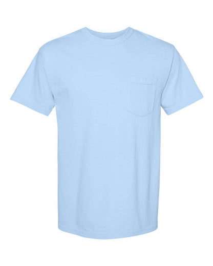 Comfort Colors Heavyweight Pocket 100% ring-spun cotton Tee