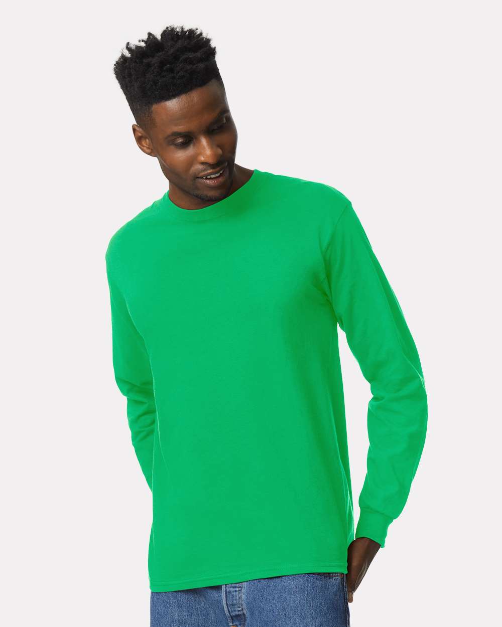 Ultra Cotton Long Sleeve Shirt Classic Fit Heavyweight