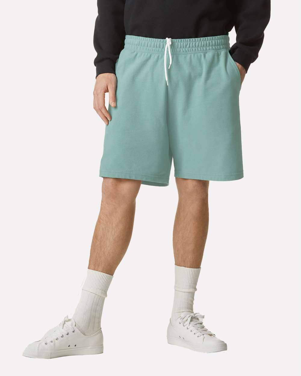 American Apparel Piqué Cotton Gym Shorts | Relaxed Fit