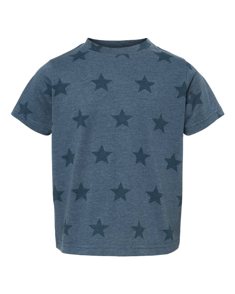 Toddler Star Tee | Soft Vintage Jersey | Everyday Favorite