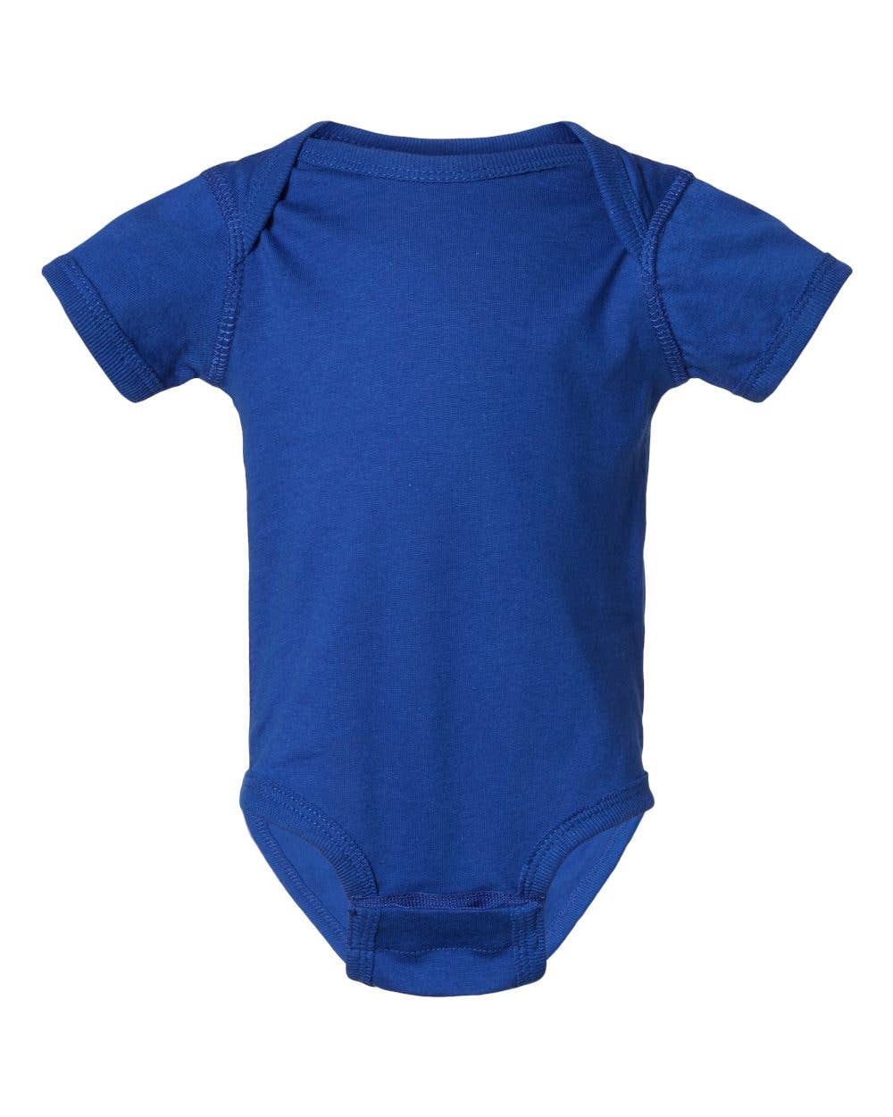 Rabbit Skins Infant Fine Jersey Cotton Bodysuit