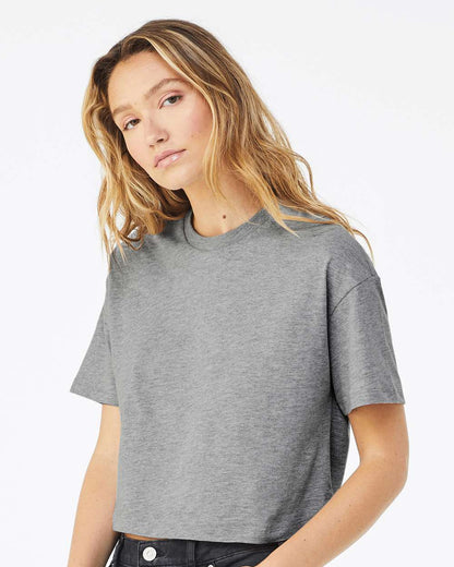 Women’s Jersey Crop Everyday Tee | Soft Mid-Length Top