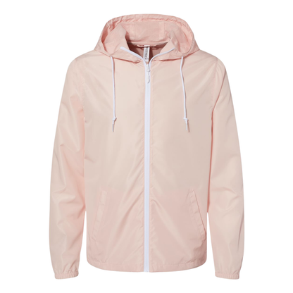 Men’s Lightweight Windbreaker Jacket – Wholesale Full Zip
