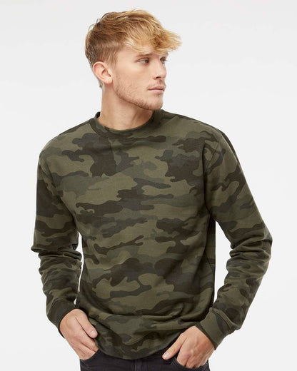 Independent Trading Co Unisex Midweight Crewneck Sweatshirt